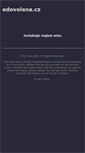 Mobile Screenshot of edovolena.cz